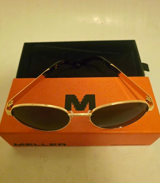 Buy & Sell Greenwich South East London - Photos for Mellor Karam Gold Olive Sunglasses Brand New