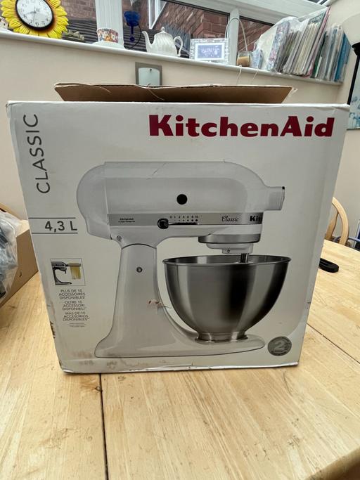 Buy & Sell Greater Manchester Trafford - Photos for KitchenAid K45 White Classic Cake Mixer 4.3L