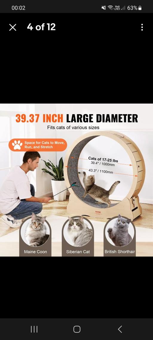 Buy & Sell West Midlands Birmingham - Photos for Vevor cat wheel large - brand new