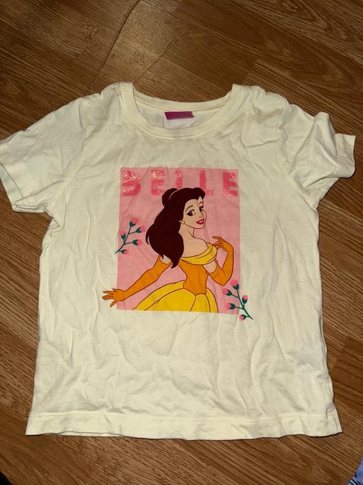 Buy & Sell Merseyside Liverpool - Photos for Girls Disney ‘Belle’ T-Shirt Age 5-6 Years