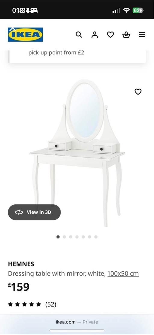 Buy & Sell West Midlands Wolverhampton - Photos for IKEA HEMNES dressing table