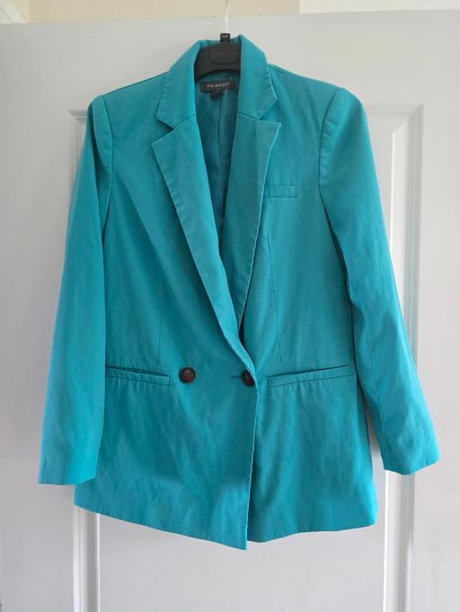Buy & Sell Rowley Village Sandwell - Photos for Primark Teal oversize jacket - uk4