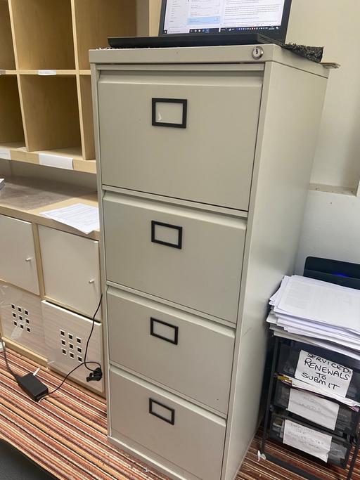 Buy & Sell Lancashire South Ribble - Photos for 4 drawer metal filing cabinet