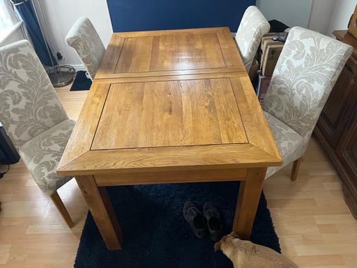 Buy & Sell Kent Medway - Kent - Photos for Oak dining table & scroll back chairs
