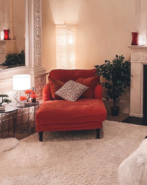 Buy & Sell South West London Gloucester Road - South West London - Photos for Red chaise Longue armchair