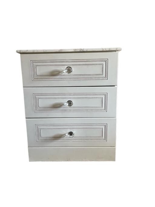 Buy & Sell Reading Earley - Reading - Photos for White chest of drawers with marble effect