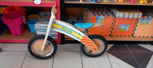 Buy & Sell Essex Southend-on-Sea - Photos for Kiddiomoto Kurve police wooden balance bike