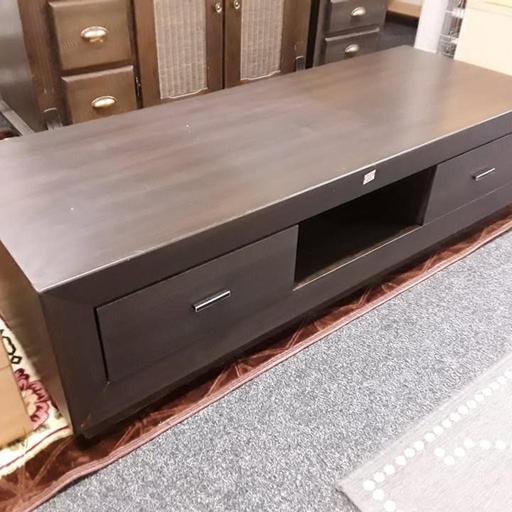 Buy & Sell Greater Manchester Tameside - Photos for Large dark oak veneered TV stand