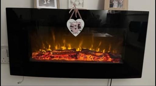 Buy & Sell Flintshire - Wales Saltney - Flintshire - Photos for Electric Floating Fire