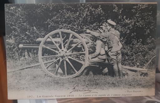 Buy & Sell Thatto Heath Saint Helens - Photos for Antique ww1 1915 french artillery postcard