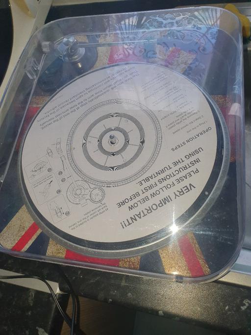 Buy & Sell West Midlands Dudley - Photos for Union Jack Record Player , VGC, Hardly Used,