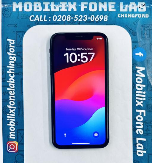 Buy & Sell East London Highams Park - East London - Photos for Apple iPhone XR 64GB Black Battery 100%