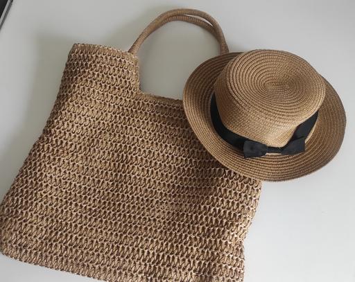 Buy & Sell West London Ealing - W5 - Photos for Woven Bag and sun hat - set