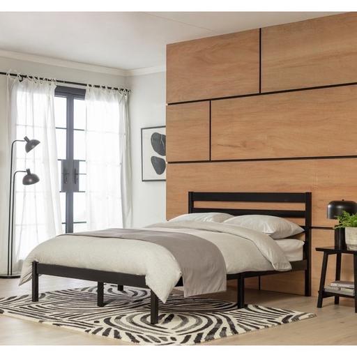 Buy & Sell West Midlands Coventry - Photos for Kaycie Double Wooden Bed Frame - Black