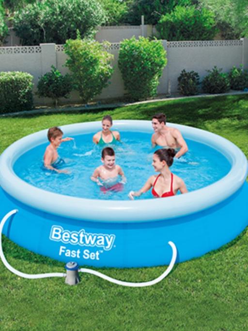 Buy & Sell West London Chiswick - West London - Photos for Bestway 10ft Fast Set Inflatable Pool
