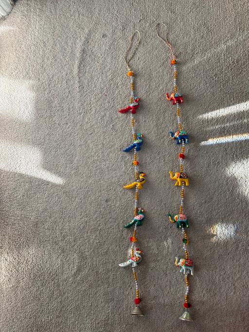 Buy & Sell East London Havering - Photos for Indian elephant and peacock hanging with bell