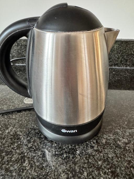Buy & Sell West London Chiswick - West London - Photos for Swan 1L cordless stainless steel kettle