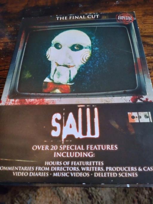 Buy & Sell Worcestershire Redditch - Photos for Saw The Final Cut Limited Edition DVD