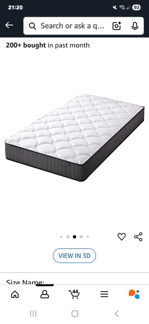 Buy & Sell Derbyshire Amber Valley - Photos for Brand new single mattress