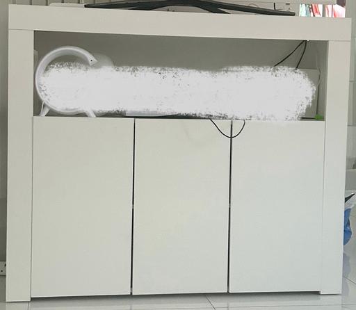 Buy & Sell Barking and Dagenham - Photos for White console cabinet