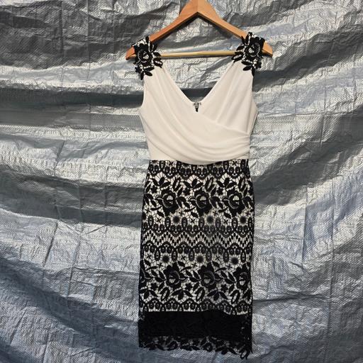 Buy & Sell Stourbridge Dudley - Photos for Lipsy Black & White Pencil Dress UK 10 to 12