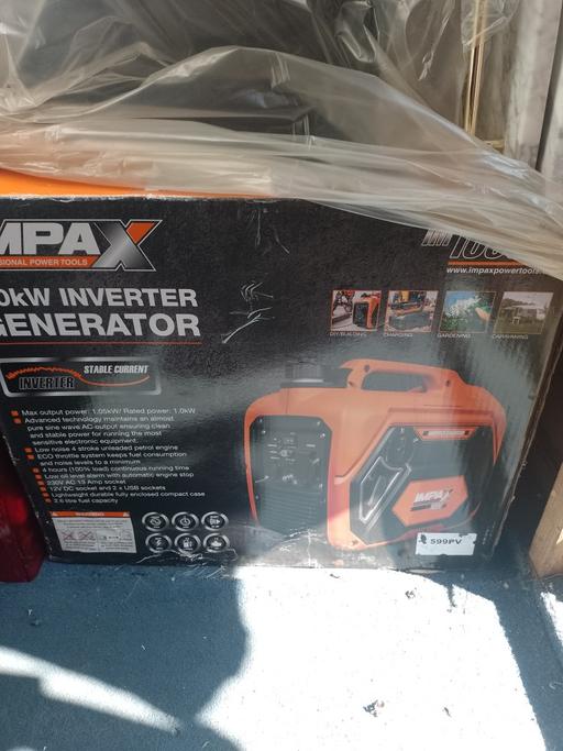 Buy & Sell West Midlands Coventry - Photos for IMPAX 1kw suitcase generator brand new