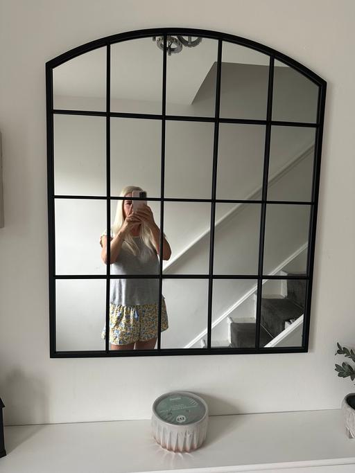 Buy & Sell Barking and Dagenham Dagenham - RM9 - Photos for Black metal mirror