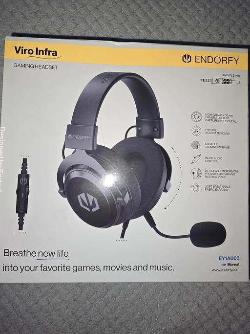 Buy & Sell Greater Manchester Rochdale - Photos for Gaming headset - Endorfy Viro Infra
