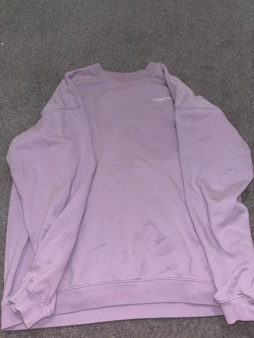Buy & Sell West London Hillingdon - Photos for Gym king oversized lilac hoodie