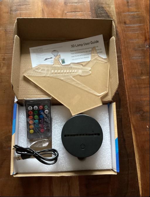 Buy & Sell West Midlands Wolverhampton - Photos for Aeroplane 3D Led Night Light