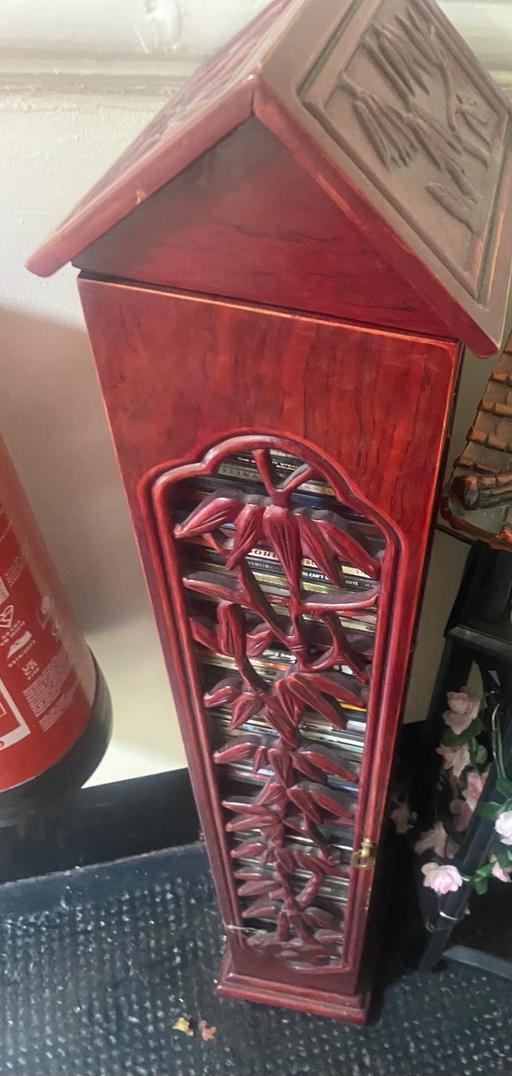 Buy & Sell Merseyside Liverpool - Photos for Beautiful carved wooden shelf unit with door