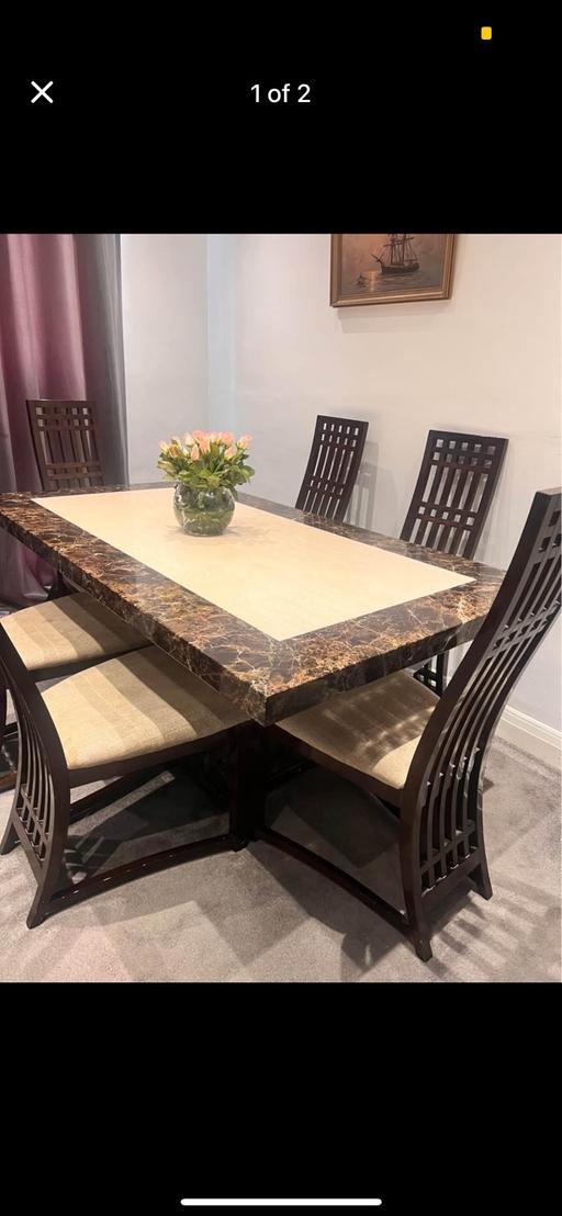 Buy & Sell Bedfordshire Luton - Photos for 6 chairs dining table