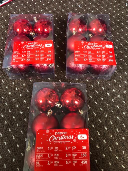 Buy & Sell South Yorkshire Rotherham - Photos for Baubles x3