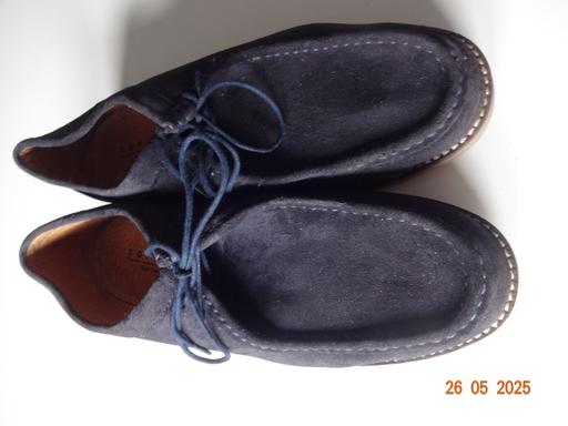 Buy & Sell Greater Manchester Bury - Photos for TOPMAN Navy Blue real leather Suede Shoe