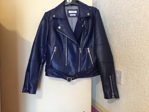 Buy & Sell Woodcross Wolverhampton - Photos for As New Faux Leather Jacket Size 10/12