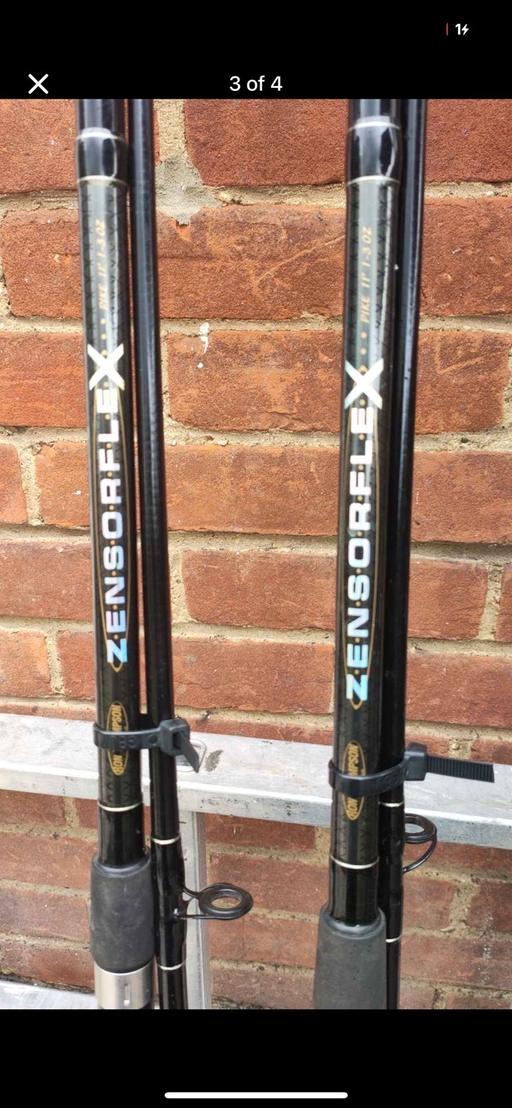Buy & Sell Essex Basildon - Photos for Pike rods 2 x 11 foot 2 x9 foot