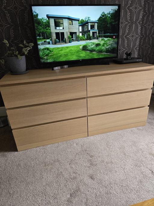 Buy & Sell Woodsetton Dudley - Photos for IKEA MALM 6 DRAWERS