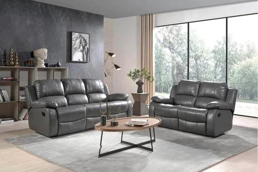 Buy & Sell West Midlands Birmingham - Photos for Sofa Valencia Leather Aire Set Recliner 3+2