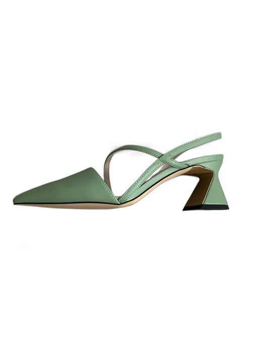 Buy & Sell Reading Caversham - Reading - Photos for Charles & Keith Pastel Green Mid Heels