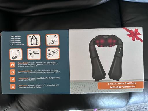 Buy & Sell West Midlands Birmingham - Photos for Heated Shiatsu Neck & Back Massager NEW