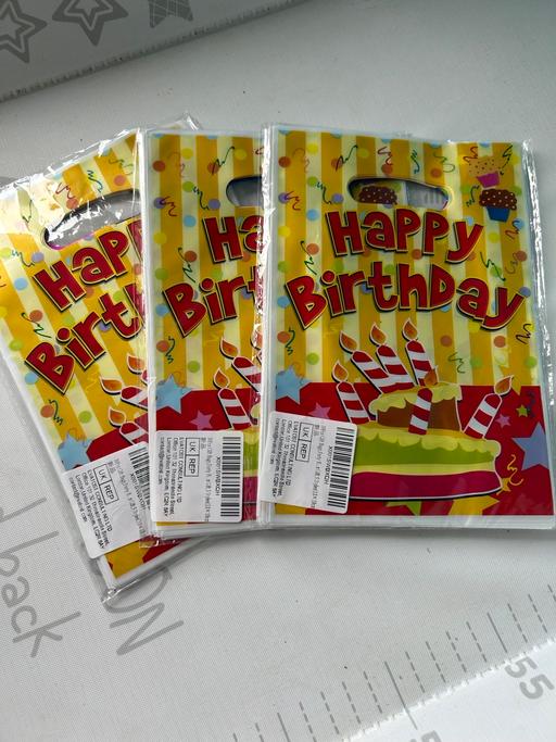 Buy & Sell West Midlands Birmingham - Photos for Happy birthday party bags x3