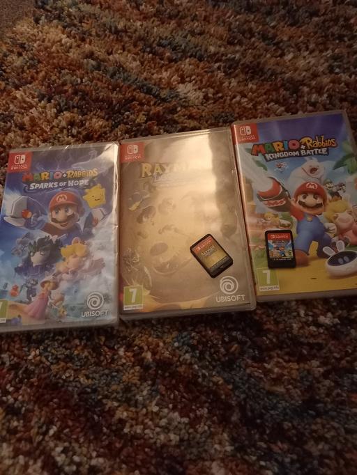 Buy & Sell West Midlands Walsall - Photos for mario and rayman bundle x3 switch