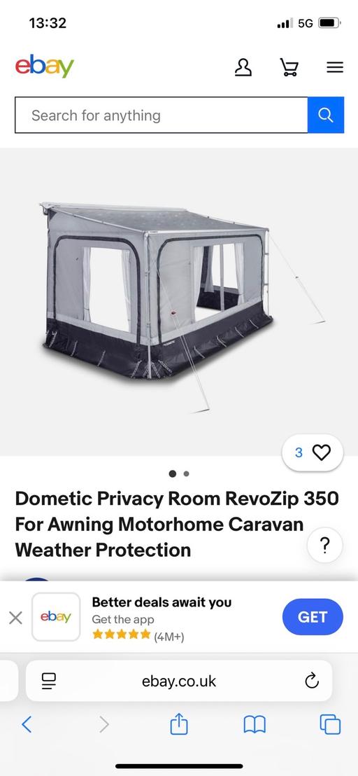 Buy & Sell Pendeford Wolverhampton - Photos for Domestic Revo Zip 350 privacy room