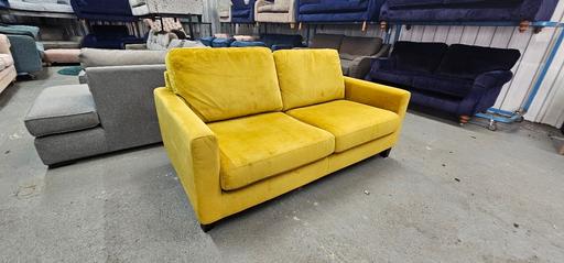 Buy & Sell Cheshire East Bradwall - Cheshire East - Photos for Yellow Velvet John Lewis Two Seater