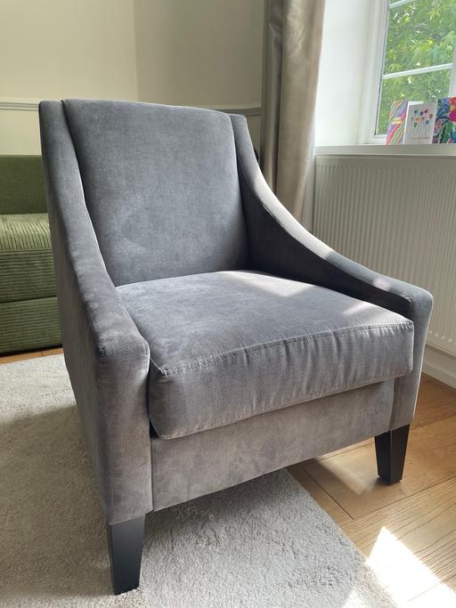 Buy & Sell South West London Wandsworth - Photos for Comfy Grey Armchair - Great Condition!