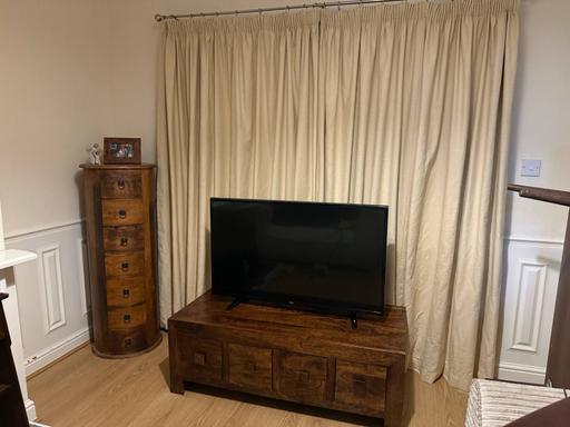Buy & Sell South Yorkshire Doncaster - Photos for Dakota Dark Mango Wood 8 Drawer Coffee Table