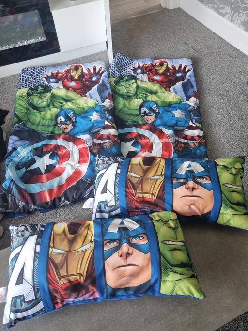 Buy & Sell Sutton Coldfield Birmingham - Photos for sleeping bags and cushions Avengers
