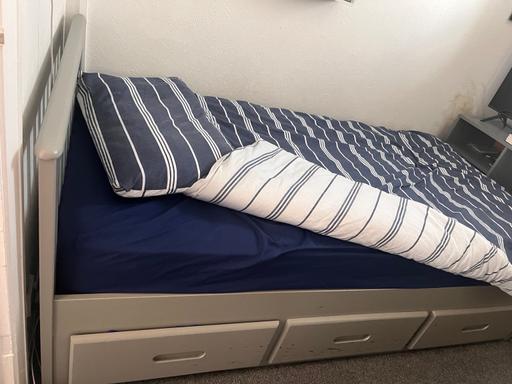 Buy & Sell Merseyside Sefton - Photos for Grey Storage Bed