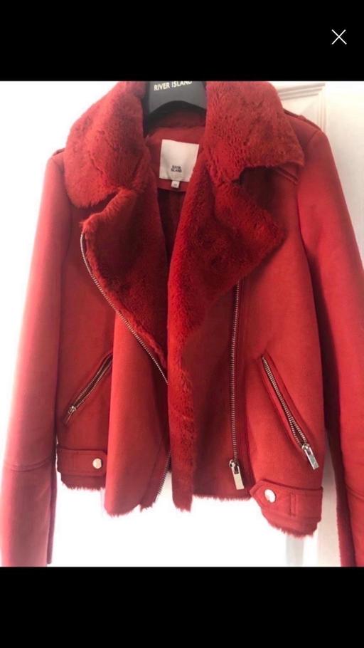 Buy & Sell Merseyside Liverpool - Photos for Ladies red suede jacket size 12