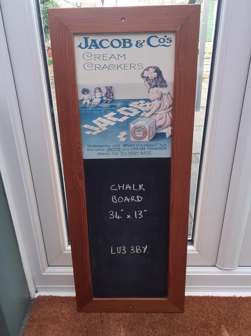 Buy & Sell Bedfordshire Luton - Photos for Kitchen Chalk Board (LU33BY)
